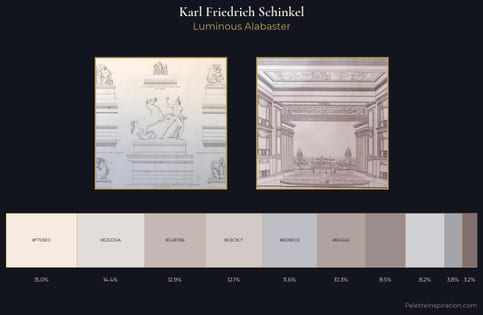 Karl Friedrich Schinkel Palette 2