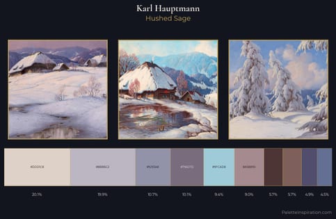 Karl Hauptmann Palette 2