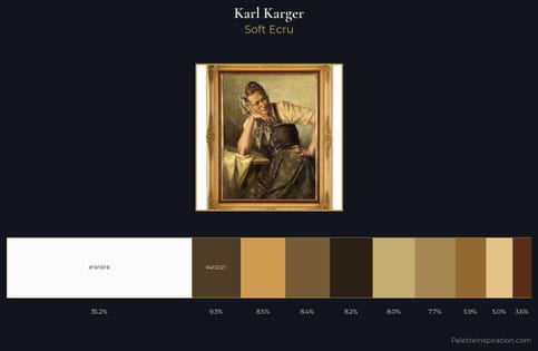 Karl Karger Palette 1 - Soft Ecru