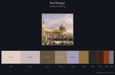 Karl Karger Palette 2 - Muted Tawny