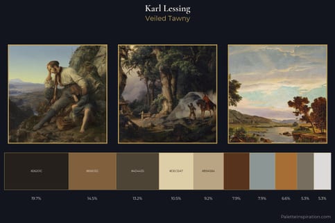 Karl Lessing Master Palette