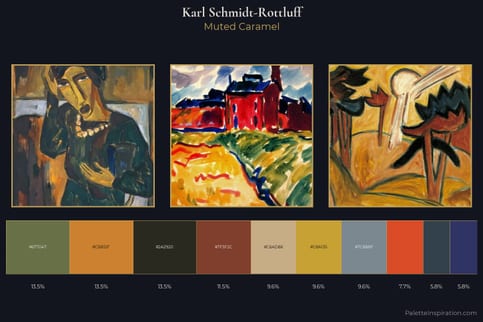 Karl Schmidt-Rottluff Master Palette - Muted Caramel