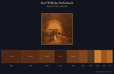 Karl Wilhelm Diefenbach Palette 4