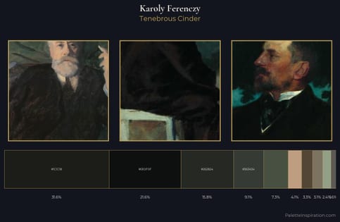 Karoly Ferenczy Palette 10