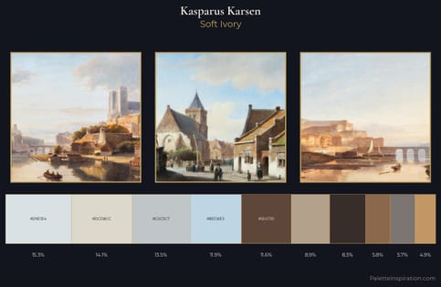Kasparus Karsen Palette 2 - Soft Ivory