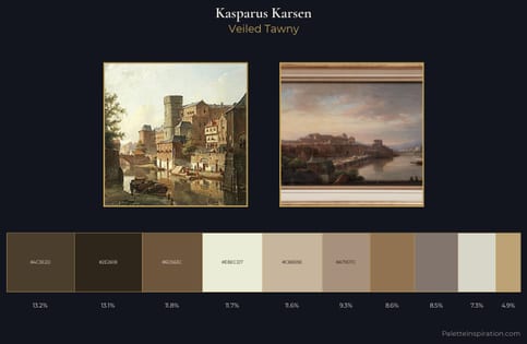 Kasparus Karsen Palette 3 - Veiled Tawny