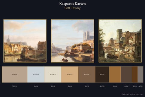 Kasparus Karsen Master Palette - Soft Tawny