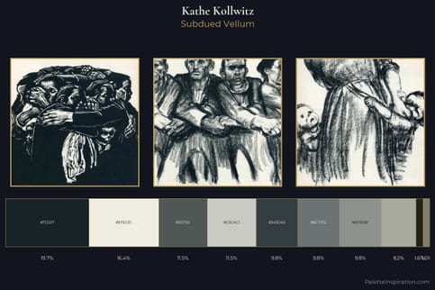 Kathe Kollwitz Master Palette