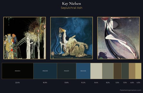 Kay Nielsen Palette 4