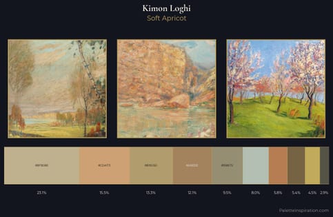 Kimon Loghi Palette 2 - Soft Apricot