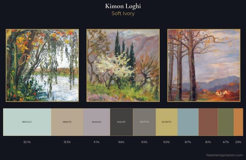 Kimon Loghi Palette 3 - Soft Ivory