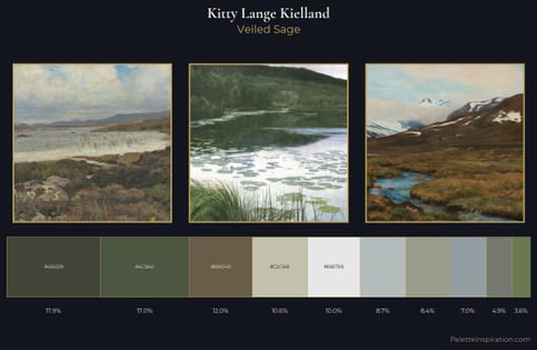 Kitty Lange Kielland Palette 2 - Veiled Sage