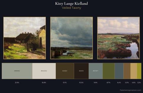 Kitty Lange Kielland Palette 6 - Veiled Tawny