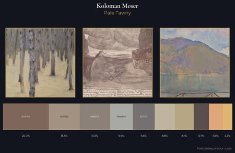 Koloman Moser Palette 4