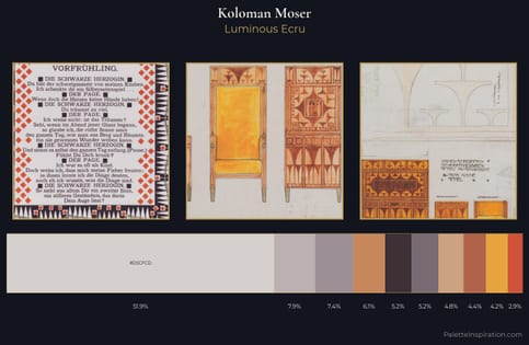 Koloman Moser Palette 6