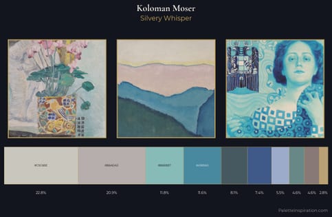 Koloman Moser Palette 7