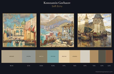 Konstantin Gorbatov Palette 2 - Soft Ecru