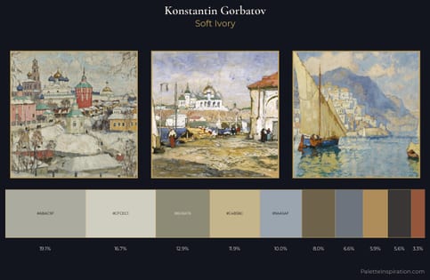 Konstantin Gorbatov Palette 6 - Soft Ivory
