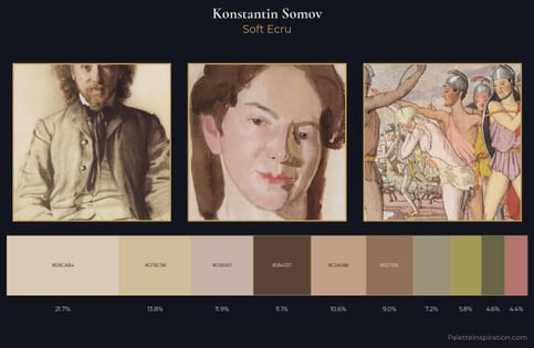 Konstantin Somov Palette 1 - Soft Ecru