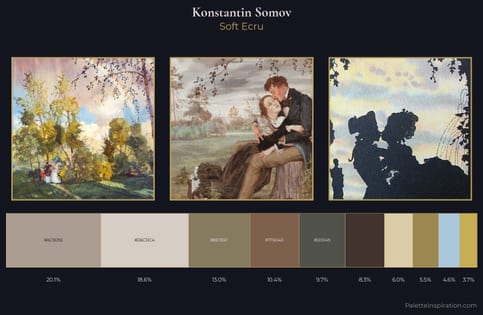 Konstantin Somov Palette 2 - Soft Ecru