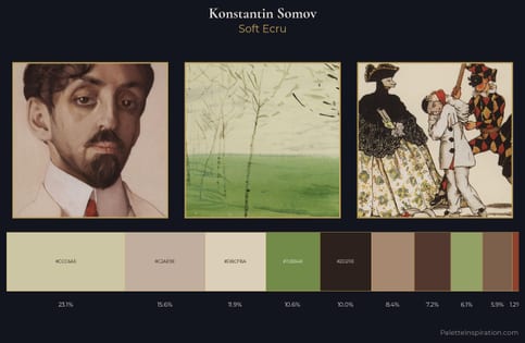 Konstantin Somov Palette 6 - Soft Ecru