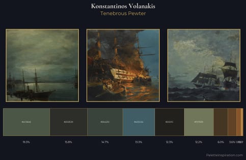 Konstantinos Volanakis Palette 9
