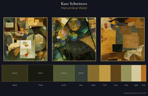 Kurt Schwitters Palette 5