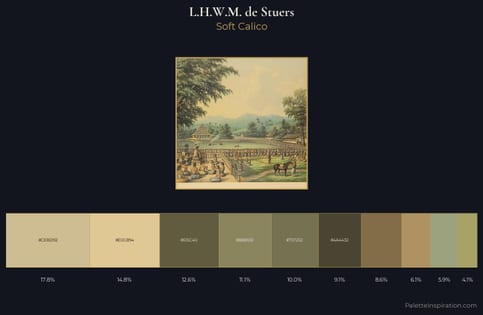 L.H.W.M. de Stuers Palette 2 - Soft Calico