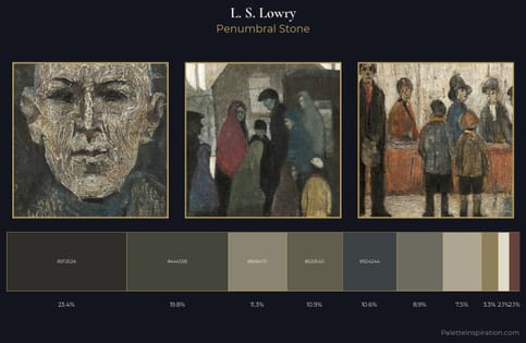 L. S. Lowry Palette 1