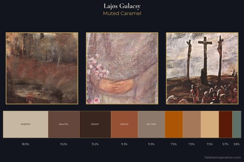 Lajos Gulacsy Master Palette