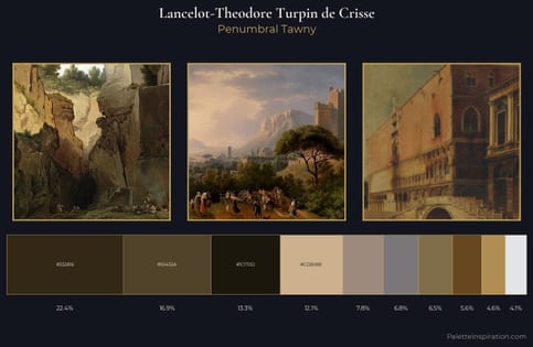 Lancelot-Theodore Turpin de Crisse Palette 2 - Penumbral Tawny