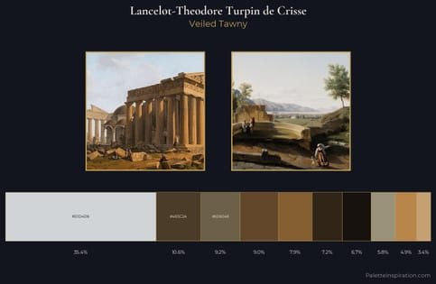 Lancelot-Theodore Turpin de Crisse Palette 3 - Veiled Tawny