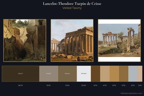 Lancelot-Theodore Turpin de Crisse Master Palette - Veiled Tawny