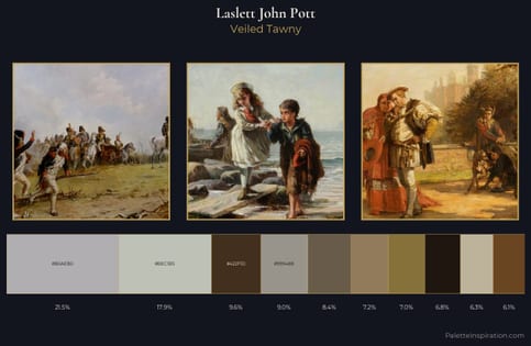 Laslett John Pott Palette 2 - Veiled Tawny