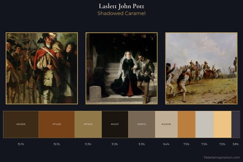 Laslett John Pott Master Palette - Shadowed Caramel