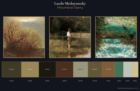 Laszlo Mednyanszky Palette 7