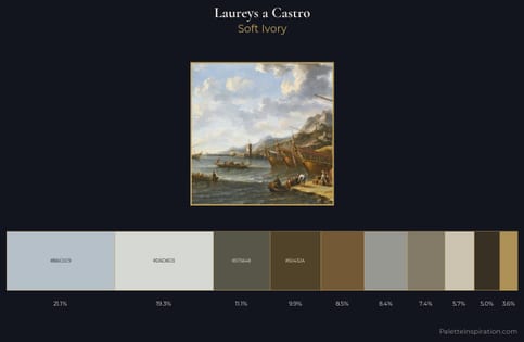 Laureys a Castro Palette 1 - Soft Ivory