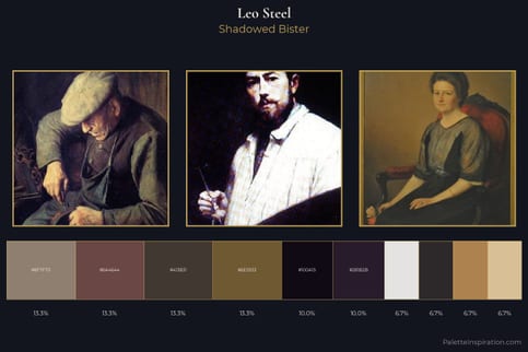 Leo Steel Master Palette - Shadowed Bister