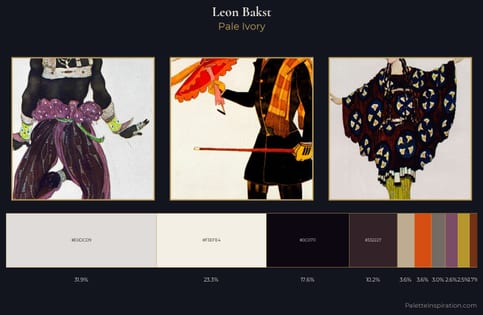 Leon Bakst Palette 7 - Pale Ivory