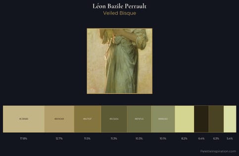 Léon Bazile Perrault Palette 3