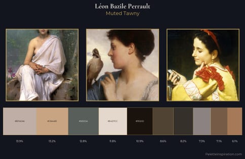 Léon Bazile Perrault Palette 4