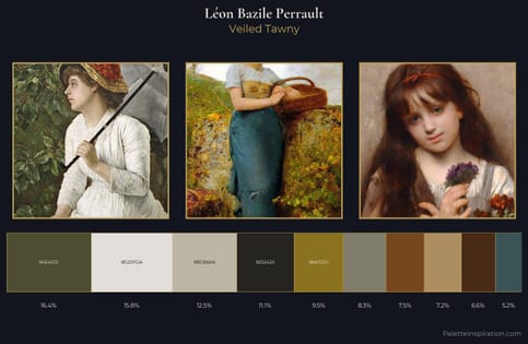 Léon Bazile Perrault Palette 5