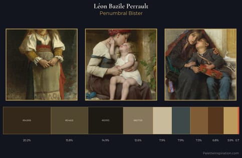 Léon Bazile Perrault Palette 7