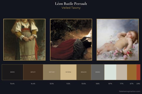 Léon Bazile Perrault Master Palette