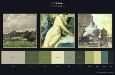 Leon Kroll Palette 1