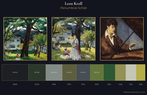 Leon Kroll Palette 3