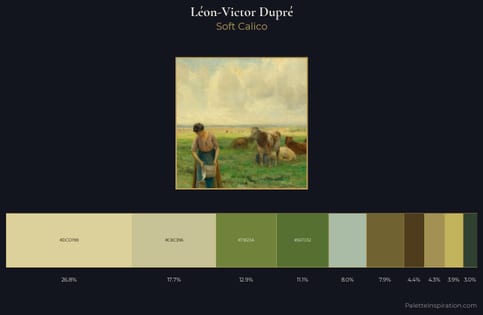Léon-Victor Dupré Palette 1