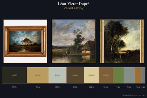 Léon-Victor Dupré Master Palette - Veiled Tawny