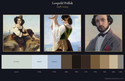 Leopold Pollak Palette 2 - Soft Ivory