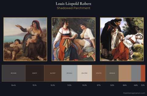 Louis Léopold Robert Palette 3